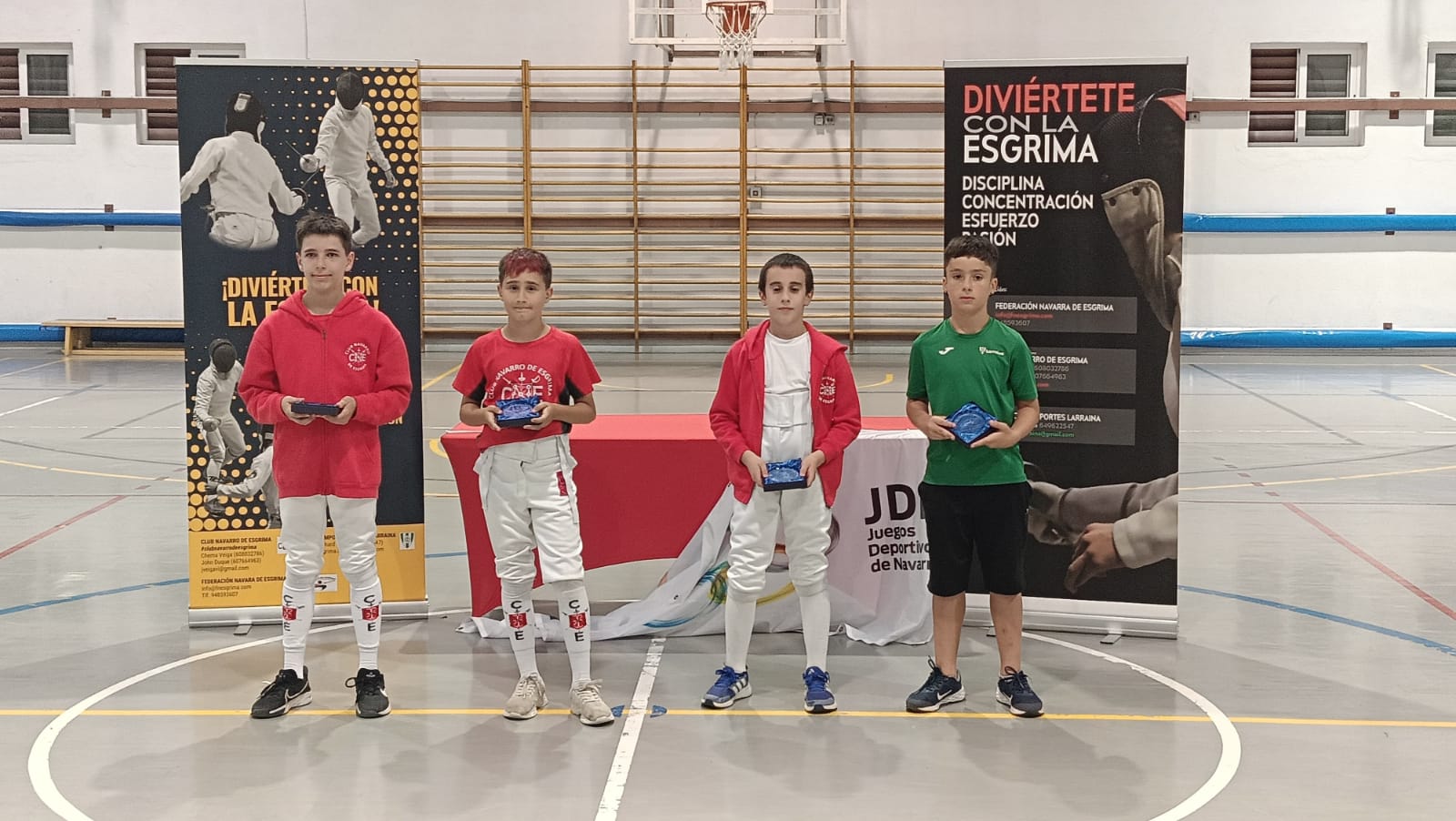 Celebradas las finales JDN de Espada Mixta M11, M13, M15 y M17, y Torneo M9